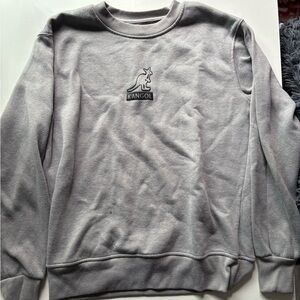 Kangol Light Gray Crewneck Sweater